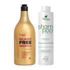 Selagem Free Orgânica 1l Onixx Brasil + Shampoo Anti Resíduos