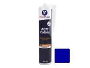 Selante Adesivo Silicone Pu Polímero Híbrido Acm Azul