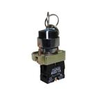 Seletora 22Mm Com Chave 1Na M20Kn - Metaltex