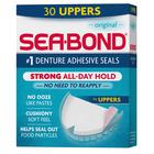 Selos adesivos para dentaduras Sea Bond Secure Original Uppers 30 ct