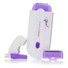 Sem Dor, Sem Problemas: Depilador Elétrico Feminino Íntimo com Sensor USB - Cor Branco