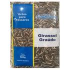 Semente Nutripássaros Girassol Extra Para Pássaros 500g