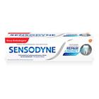 Sensodyne creme dental repair & protect whitening com 100g