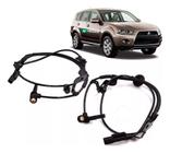 Sensor de freio abs mitsubishi outlander 4x4 2.4 3.0 2008 á 2013 traseiro direito kit c/2