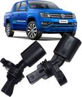 Sensor de freio abs vw amarok 2010 á 2018.kit c/2 unidades traseiro (1ld + 1le)