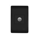 Sensor de Presença Fame Habitat Black Bivolt Preto