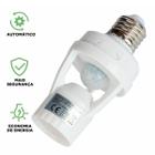 Sensor De Presença Lampada Soquete E27 Interruptor Movimento - Desert Ecom