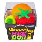 Sensory Fidget Toy Schylling NeedOh Groovy Fruit, pacote com 1