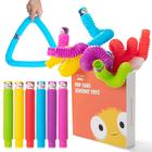 Sensory Toy Mr. Pen Pop - Pacote com 6 Tubos para Bebês e Crianças