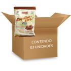 Sequilho Zero Açúcar, Zero Glúten, Zero Lactose Café Hué contendo 3 pacotes de 120g cada