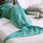 Sereia Cauda Cobertor Para Sereias Natação 80x180cm