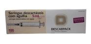 Seringa 5ml Com Agulha 25x7 Descarpack / Bd / Sr