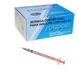 Seringa de Insulina Solidor 1 ml com agulha 13x0,33mm caixa 100 Unidades