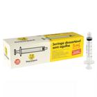 Seringa desc. 10ml s/agulha Lock (rosca) cx c/100