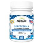 Serotonina Vit. D3 + 5-htp + L-Teanina 1000mg Sunfood 60 caps