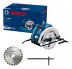 Serra Circular Elétrica 1300w Gks130 Bosch Profissional Com Disco 220v