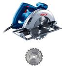 Serra Circular GKS 20-65 2000W 220V com 1 Disco de serra e Guia paralelo Bosch