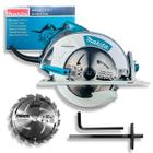Serra Circular Makita 185mm 5007MG Elétrica 7.1/4 POL 1800w 127/220v 5800RPM Para Cortes Profissionais Em Madeiras Profissional