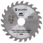 Serra Circular Widea Para Madeira 110mm 24 Dentes WURTH 0610024110