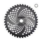 Serra Lâmina Circular para Roçadeira 40 Dentes 1 Polegada 25,4mm com Redutor para 20mm Universal Carbon Fak