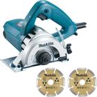 Serra Marmore Makita 1300Wx127V. + 2 Discos - 4100Nh3Zx2