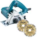 Serra mármore makita 4.3/8" 1300w c/2 discos 4100nh3zx2 220v