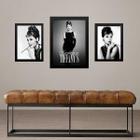 Set 3 Quadros Audrey Bonequinha De Luxo