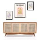 Set 3 Quadros Matisse Candy Colors - Com Vidro