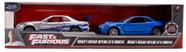 Set com 2 Miniaturas Velozes Furiosos Nissan Skyline Jada 1/32