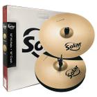 Set De Pratos Para Bateria Sabian By Solar 14 Hi Hat 16 Cras