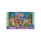 Set Deluxe com 8 Bonecos e Acessórios Lilo &amp Stitch - Disney