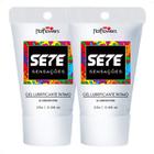 Sete Sensações Lubrificante Anestésico Anal Intimo Gel Kit 2 Unidades