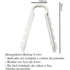 Sforplast Eletrica Abracadeira Gramp Sfor 6Mm C/100