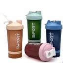 Shakeira Squeeze Academia 500ML com 2 compartimentos de armazenamentos - K Magazine Store