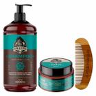 Shampoo 1000Ml Pasta Cálico Jack E Pente Curvo Don Alcides