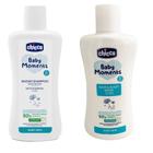 Shampoo 200ml + Sabonete Líquido 200ml Baby Moments Chicco
