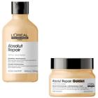 Shampoo 300Ml Máscara Light 250Ml Loreal Absolut Repair