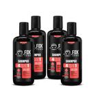 Shampoo 4 em 1 250ml - fox for men - 4 unidades