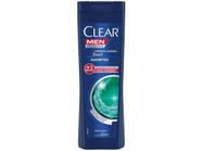 Shampoo Anticaspa Clear Men Limpeza Diária 2 em 1 - 400ml