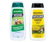 Shampoo Antisséptico Bac. + Condicionador Sarnicida Matacura