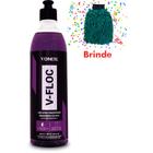 Shampoo Automotivo V-floc 500ml Vonixx + Luva Microfibra