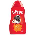 Shampoo Beeps 2 Em 1 Sem Sal Pet Society 500ml