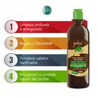 Shampoo Chá Verde Com Gengibre Vegan Friendly 500ml - Yabae