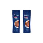 Shampoo Clear 200Ml Controle Queda Men-Kit C/2Un