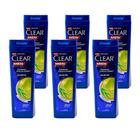 Shampoo Clear Men Anticaspa Controle e Alívio da Coceira Eucalipto e Melaleuca 400ml (Kit com 6)