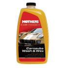 Shampoo com Cera Carnauba Wash & Wax California Gold Mothers 1892ml