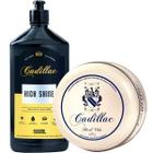 Shampoo Com Cera High Shine 500ml Cadillac Cera Cristalizadora Vitrificadora Hard Wax