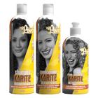 Shampoo + Cond + Creme 500ml Manteiga De Karite Soul Power