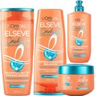 Shampoo Condicionador Creme Pentear e Tratamento CACHOS DOS SONHOS 400ML ELSEVE