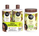 Shampoo Condicionador E Creme De Pentear S.O.S Cachos Coco